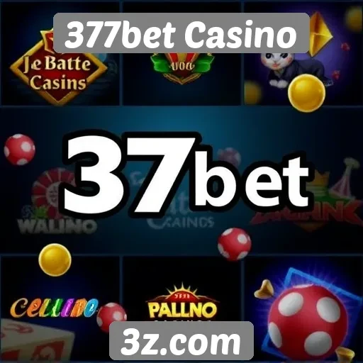 Variedade de jogos disponíveis no 377bet Casino